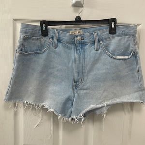 Madewell Woman's Blue Shorts Size 32